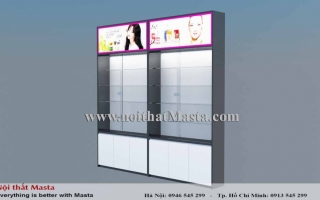 Làm thế nào để trang trí kệ mỹ phẩm cho shop mất một nửa thời gian